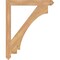 Ekena Millwork Imperial Arts & Crafts Smooth Bracket, Western Red Cedar, 3 1/2"W x 34"D x 42"H BKT04X34X42IMP03SWR - alternate 2